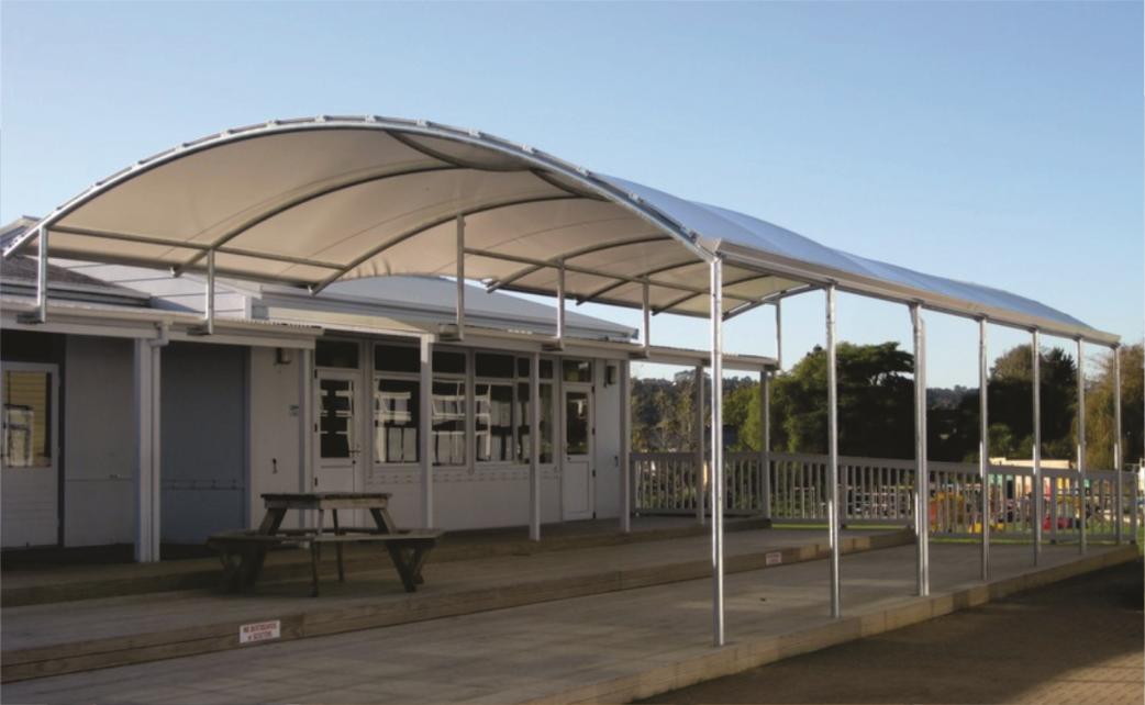 Canopies tensile membrane structure