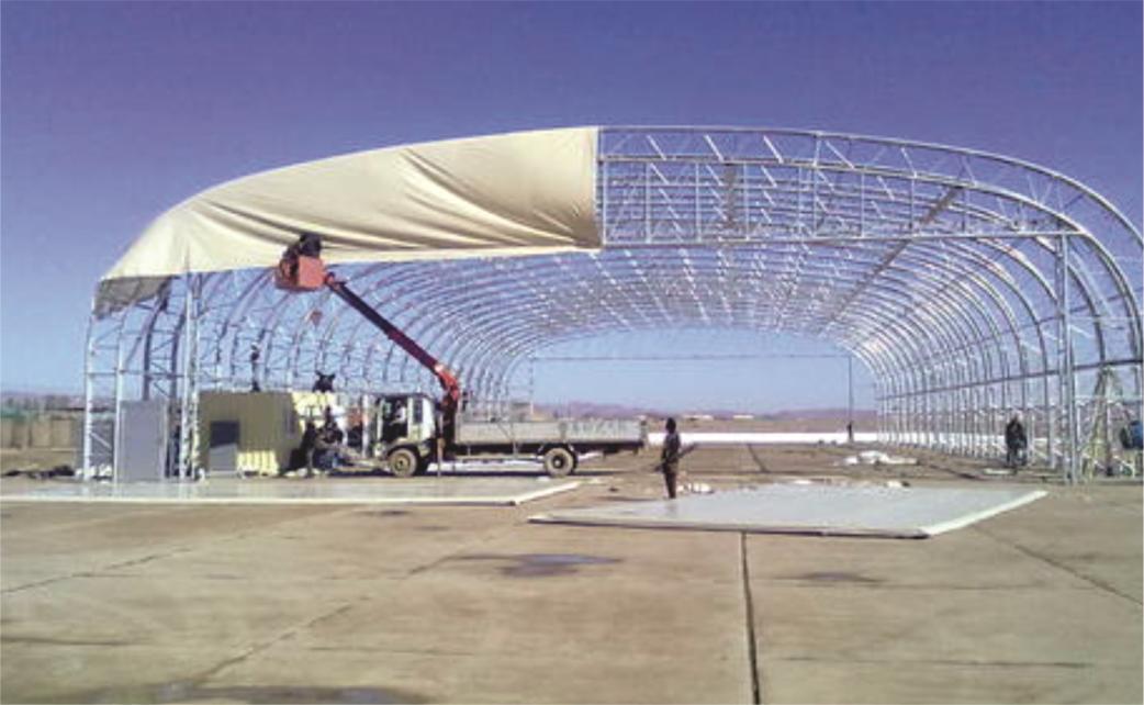 Canopies tensile membrane structure